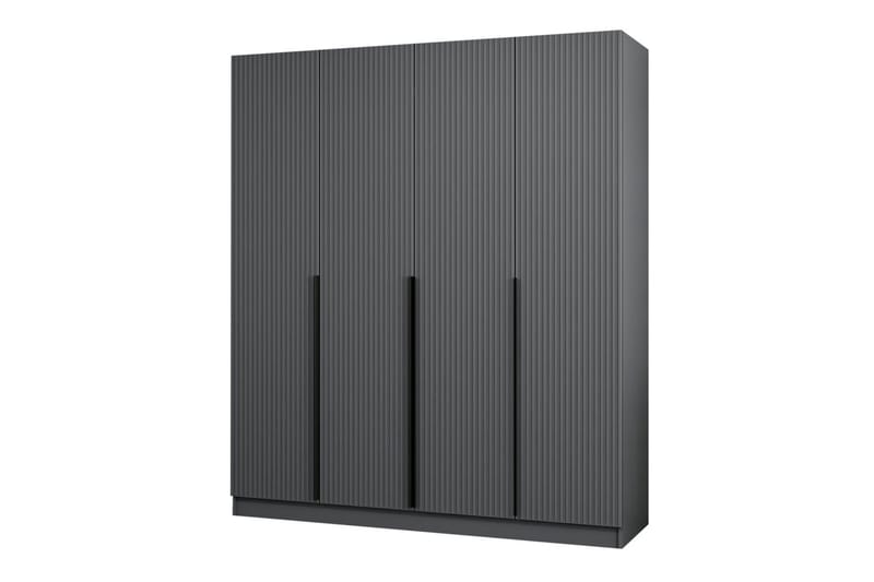 Fruitland Garderob 180 cm - Antracit - Förvaring - Sko- & klädförvaring - Garderober & garderobssystem