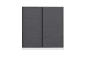 Fruitland Garderob 180 cm - Antracit - Förvaring - Sko- & klädförvaring - Garderober & garderobssystem