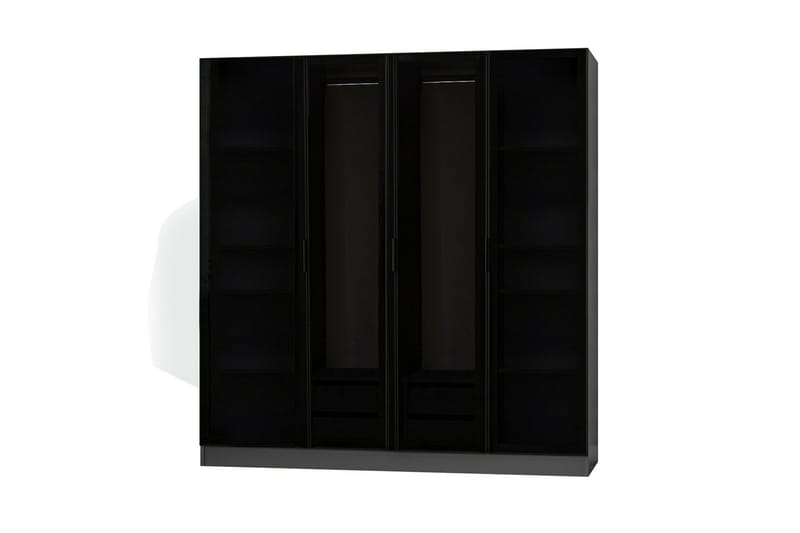 Fruitland Garderob 180 cm - Antracit - Förvaring - Sko- & klädförvaring - Garderober & garderobssystem