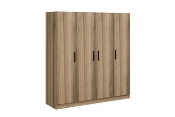 Fruitland Garderob 180 cm - Brun - Förvaring - Sko- & klädförvaring - Garderober & garderobssystem