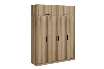 Fruitland Garderob 180 cm - Brun - Förvaring - Sko- & klädförvaring - Garderober & garderobssystem