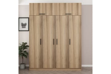 Fruitland Garderob 180 cm - Brun - Förvaring - Sko- & klädförvaring - Garderober & garderobssystem
