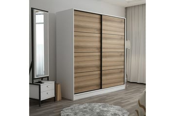 Fruitland Garderob 180 cm - Brun - Förvaring - Sko- & klädförvaring - Garderober & garderobssystem