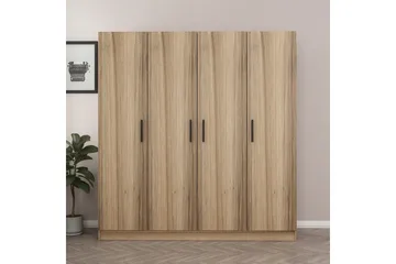 Fruitland Garderob 180 cm - Brun - Förvaring - Sko- & klädförvaring - Garderober & garderobssystem