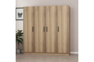 Fruitland Garderob 180 cm - Brun - Förvaring - Sko- & klädförvaring - Garderober & garderobssystem