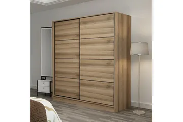 Fruitland Garderob 180 cm - Ek - Förvaring - Sko- & klädförvaring - Garderober & garderobssystem