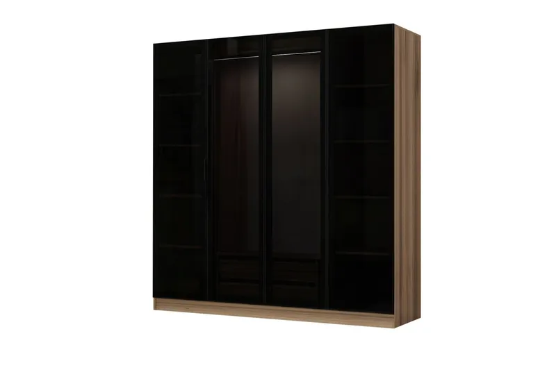 Fruitland Garderob 180 cm - Grå - Förvaring - Sko- & klädförvaring - Garderober & garderobssystem