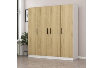 Fruitland Garderob 180 cm - Valnöt - Förvaring - Sko- & klädförvaring - Garderober & garderobssystem