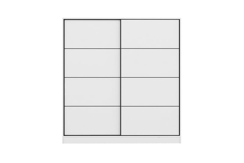 Fruitland Garderob 180 cm - Vit - Förvaring - Sko- & klädförvaring - Garderober & garderobssystem