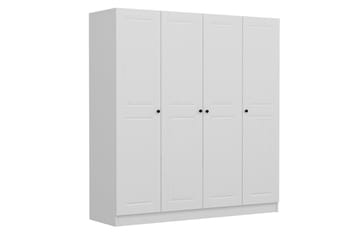 Fruitland Garderob 180 cm - Vit - Förvaring - Sko- & klädförvaring - Garderober & garderobssystem
