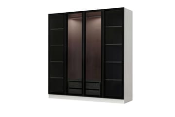 Fruitland Garderob 180 cm - Vit - Förvaring - Sko- & klädförvaring - Garderober & garderobssystem