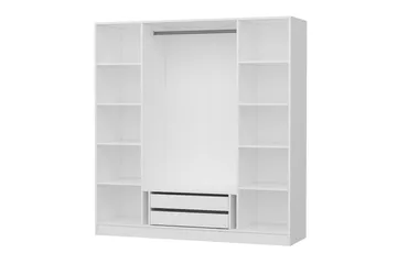 Fruitland Garderob 180 cm - Vit - Förvaring - Sko- & klädförvaring - Garderober & garderobssystem