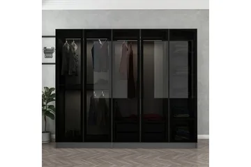 Fruitland Garderob 225 cm - Antracit - Förvaring - Sko- & klädförvaring - Garderober & garderobssystem