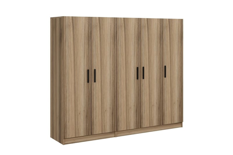 Fruitland Garderob 225 cm - Brun - Förvaring - Sko- & klädförvaring - Garderober & garderobssystem