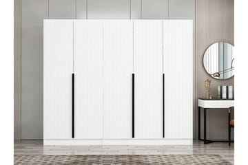 Fruitland Garderob 225 cm - Vit - Förvaring - Sko- & klädförvaring - Garderober & garderobssystem