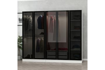 Fruitland Garderob 225 cm - Vit - Förvaring - Sko- & klädförvaring - Garderober & garderobssystem