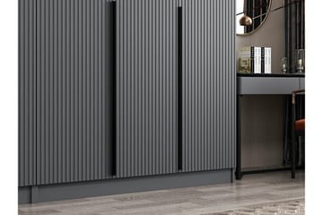 Fruitland Garderob 270 cm - Antracit - Förvaring - Sko- & klädförvaring - Garderober & garderobssystem