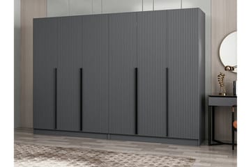 Fruitland Garderob 270 cm - Antracit - Förvaring - Sko- & klädförvaring - Garderober & garderobssystem