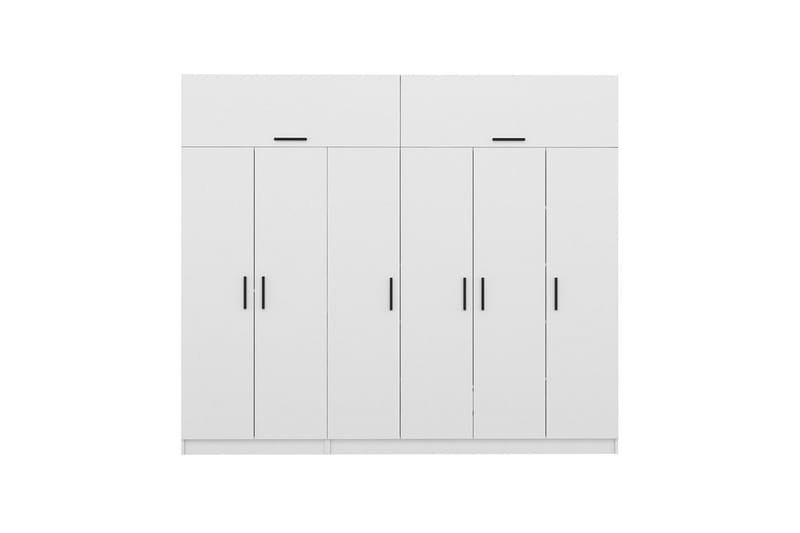 Fruitland Garderob 270 cm - Vit - Förvaring - Sko- & klädförvaring - Garderober & garderobssystem