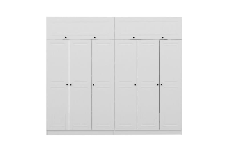 Fruitland Garderob 270 cm - Vit - Förvaring - Sko- & klädförvaring - Garderober & garderobssystem