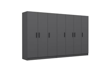 Fruitland Garderob 315 cm - Antracit - Förvaring - Sko- & klädförvaring - Garderober & garderobssystem