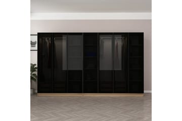 Fruitland Garderob 315 cm - Ek - Förvaring - Sko- & klädförvaring - Garderober & garderobssystem
