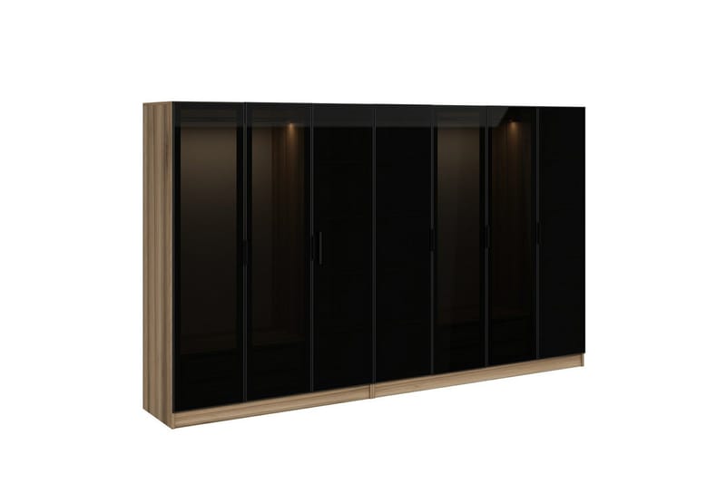 Fruitland Garderob 315 cm - Ek - Förvaring - Sko- & klädförvaring - Garderober & garderobssystem