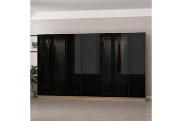 Fruitland Garderob 315 cm - Ek - Förvaring - Sko- & klädförvaring - Garderober & garderobssystem