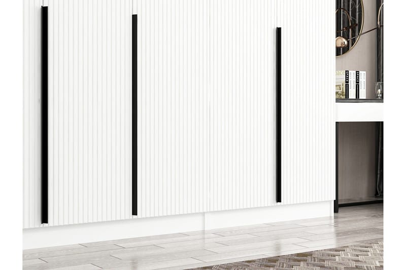 Fruitland Garderob 315 cm - Vit - Förvaring - Sko- & klädförvaring - Garderober & garderobssystem