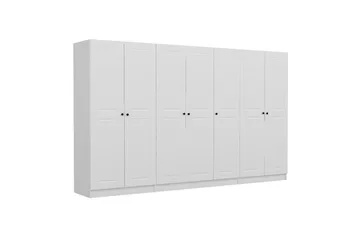 Fruitland Garderob 315 cm - Vit - Förvaring - Sko- & klädförvaring - Garderober & garderobssystem