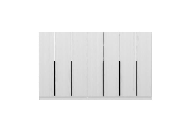 Fruitland Garderob 315 cm - Vit - Förvaring - Sko- & klädförvaring - Garderober & garderobssystem