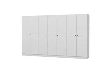 Fruitland Garderob 315 cm - Vit - Förvaring - Sko- & klädförvaring - Garderober & garderobssystem