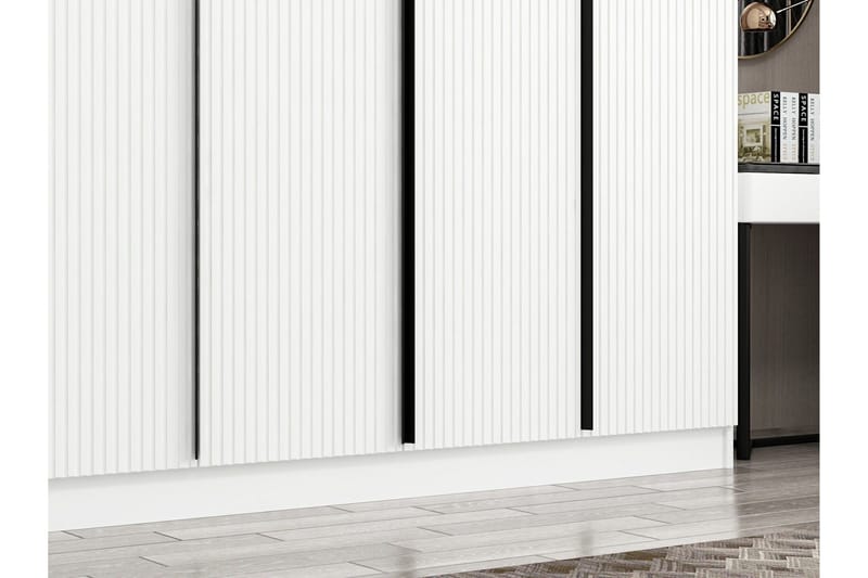 Fruitland Garderob 315 cm - Vit - Förvaring - Sko- & klädförvaring - Garderober & garderobssystem