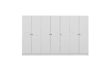 Fruitland Garderob 315 cm - Vit - Förvaring - Sko- & klädförvaring - Garderober & garderobssystem