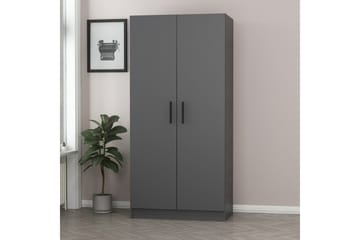 Fruitland Garderob 90 cm - Antracit - Förvaring - Sko- & klädförvaring - Garderober & garderobssystem