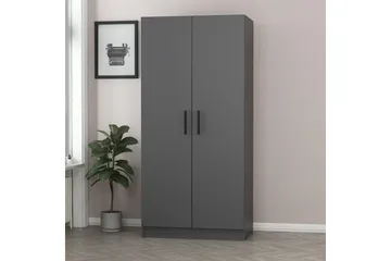 Fruitland Garderob 90 cm - Antracit - Förvaring - Sko- & klädförvaring - Garderober & garderobssystem