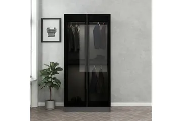 Fruitland Garderob 90 cm - Antracit - Förvaring - Sko- & klädförvaring - Garderober & garderobssystem