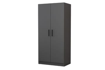 Fruitland Garderob 90 cm - Antracit - Förvaring - Sko- & klädförvaring - Garderober & garderobssystem