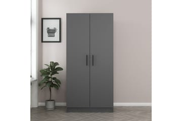 Fruitland Garderob 90 cm - Antracit - Förvaring - Sko- & klädförvaring - Garderober & garderobssystem