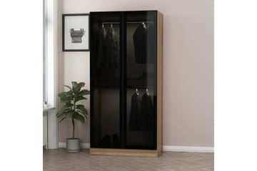 Fruitland Garderob 90 cm - Brun - Förvaring - Sko- & klädförvaring - Garderober & garderobssystem