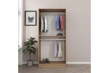 Fruitland Garderob 90 cm - Ek - Förvaring - Sko- & klädförvaring - Garderober & garderobssystem