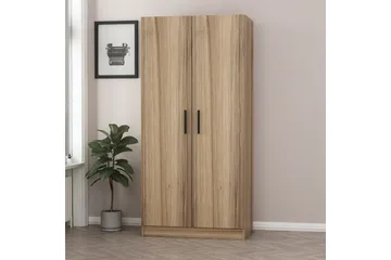 Fruitland Garderob 90 cm - Ek - Förvaring - Sko- & klädförvaring - Garderober & garderobssystem