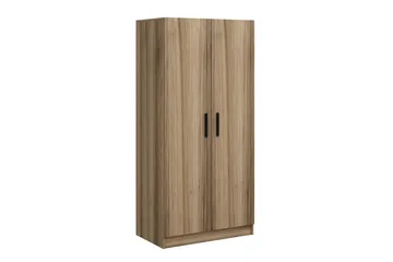 Fruitland Garderob 90 cm - Ek - Förvaring - Sko- & klädförvaring - Garderober & garderobssystem