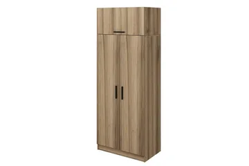 Fruitland Garderob 90 cm - Ek - Förvaring - Sko- & klädförvaring - Garderober & garderobssystem