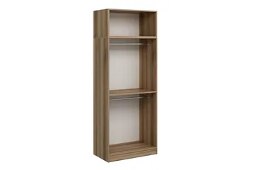 Fruitland Garderob 90 cm - Ek - Förvaring - Sko- & klädförvaring - Garderober & garderobssystem