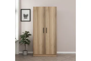 Fruitland Garderob 90 cm - Ek - Förvaring - Sko- & klädförvaring - Garderober & garderobssystem