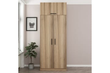 Fruitland Garderob 90 cm - Ek - Förvaring - Sko- & klädförvaring - Garderober & garderobssystem