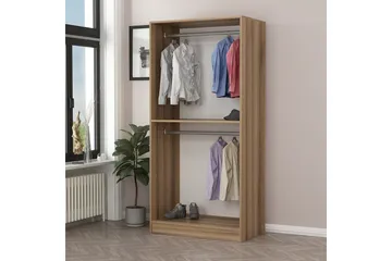 Fruitland Garderob 90 cm - Ek - Förvaring - Sko- & klädförvaring - Garderober & garderobssystem