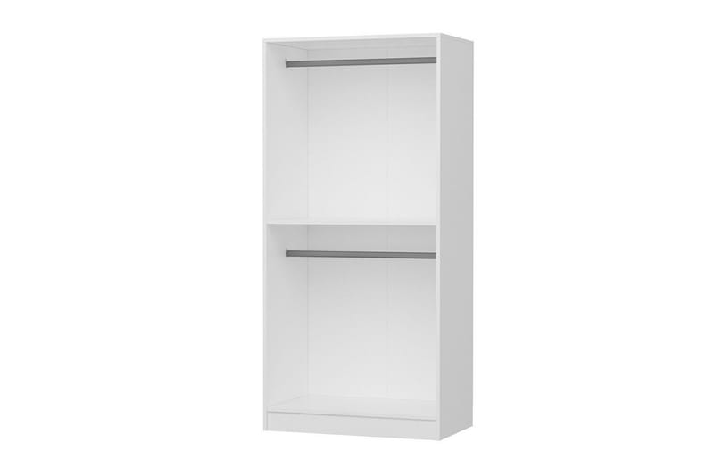 Fruitland Garderob 90 cm i Målat Trä - Vit - Förvaring - Sko- & klädförvaring - Garderober & garderobssystem