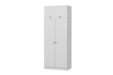 Fruitland Garderob 90 cm - Vit - Förvaring - Sko- & klädförvaring - Garderober & garderobssystem